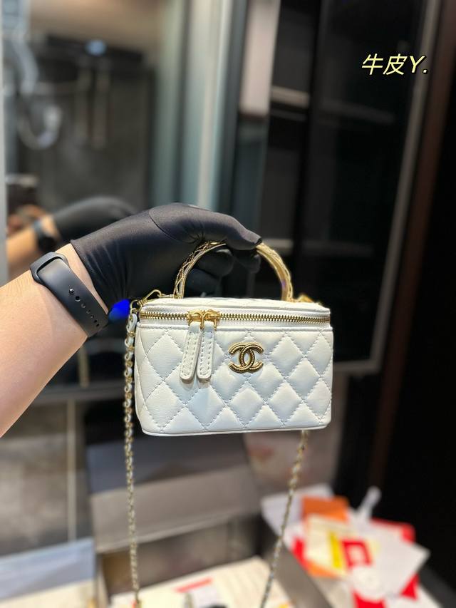 礼盒包装 Chanel盒子包 手提款 时髦精必备款 超级精致 Size 大号16x10Cm