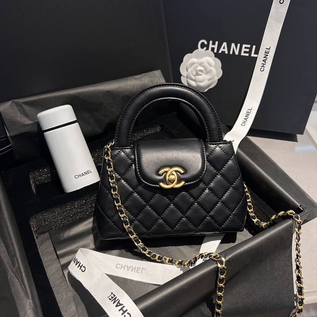 超值套盒 全套折叠礼盒包装 Chanel Kelly包chanel保温杯chanel镜子 Chanel 23新款kelly链条包 23K最火的一款 尺寸 22C