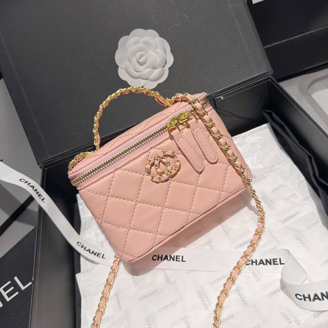 折叠礼盒包装 Chanel 24C镂空手柄盒子包 手提款 时髦精必备款 超级精致 Size:18*10