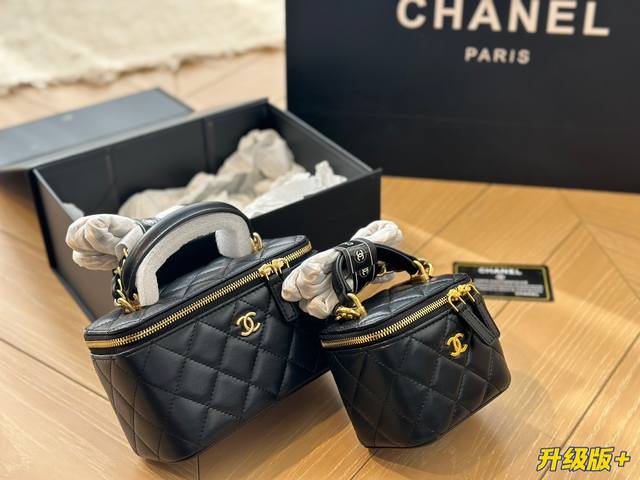 全套包装 Chanel盒子包 手提款 两个尺寸 时髦精必备款 超级精致 Size:大号18*10 小号11*8