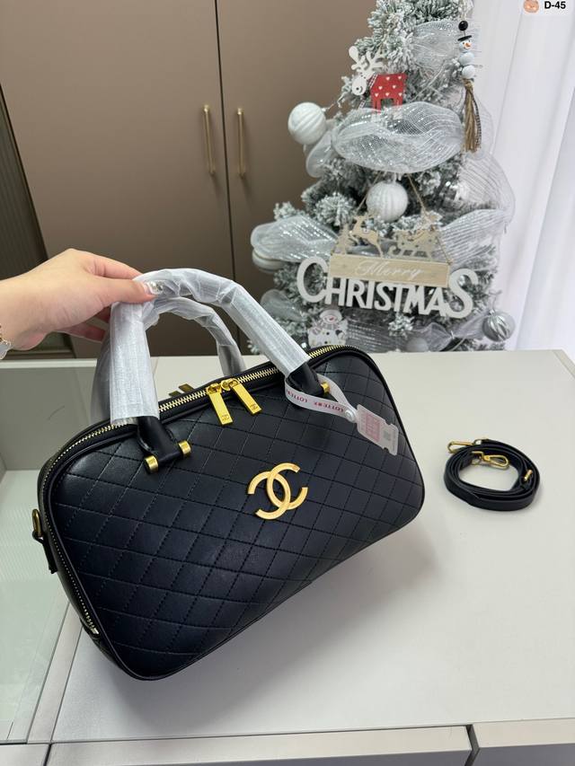 Chanel 香奈儿网红爆款 专柜新款保龄球手拎包 爆款出货 网红小姐姐同款 D-45尺寸30.14.16