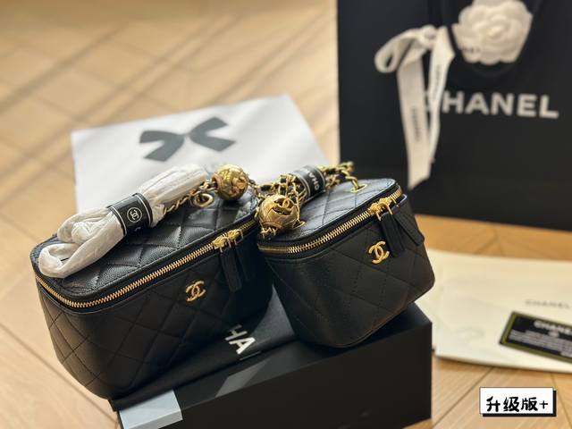 全套包装 Chanel盒子包 金球款 两个尺寸 时髦精必备款 超级精致 Size:大号18*10 小号11*8