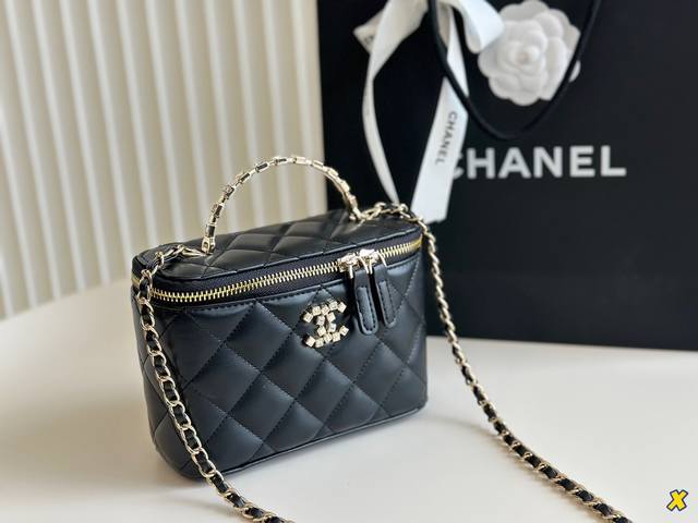 全套包装 Chanel盒子包 手提款 时髦精必备款 超级精致 Size:17*13Cm