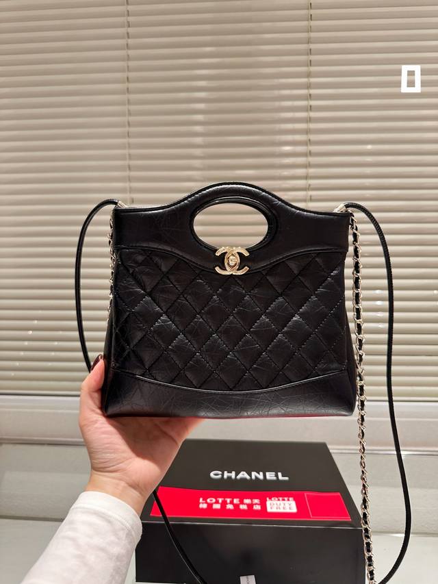 小号 礼盒 Chanel新品 31Bag 牛皮质地 时装 休闲 不挑衣服 尺寸23.20Cm