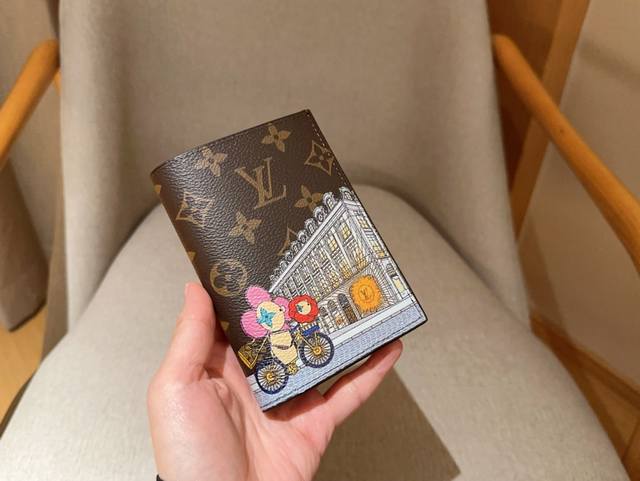 Lv路易威登 限定款老花护照夹 尺寸10×14 礼盒包装