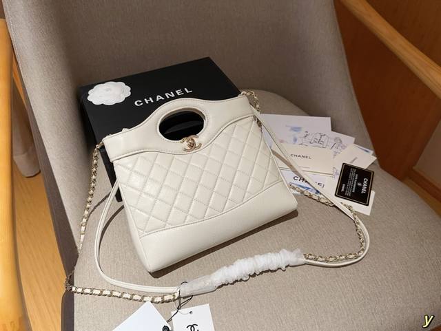 高版本 香奈儿Chanel 31bag mini手提链条包 尺寸 23×19×4 礼盒包装