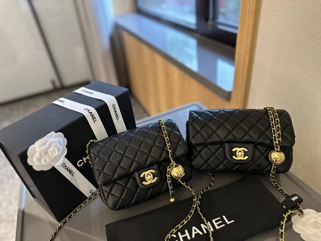 羊皮 折叠礼盒包装 Chanel 小金球方胖子 调节扣 “New Arrival” 最美方胖子人间香奈儿 白富美小姐姐必备款 ■单独夸最让人挪不开眼 就是小金球